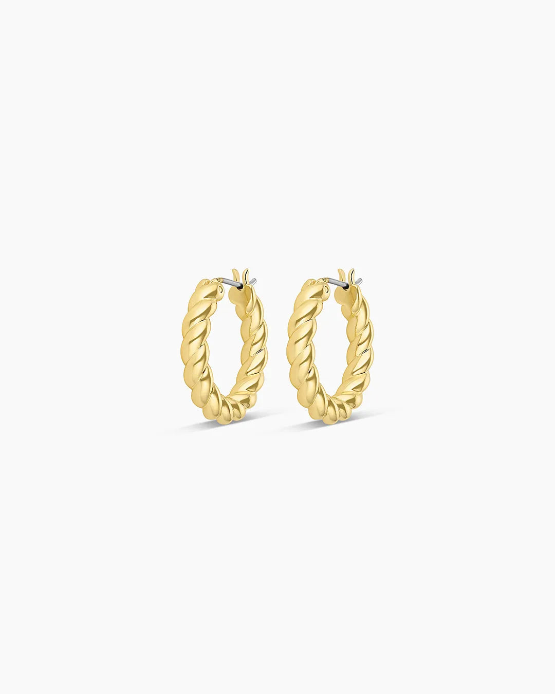 Crew Hoops in 18K Gold Plated
