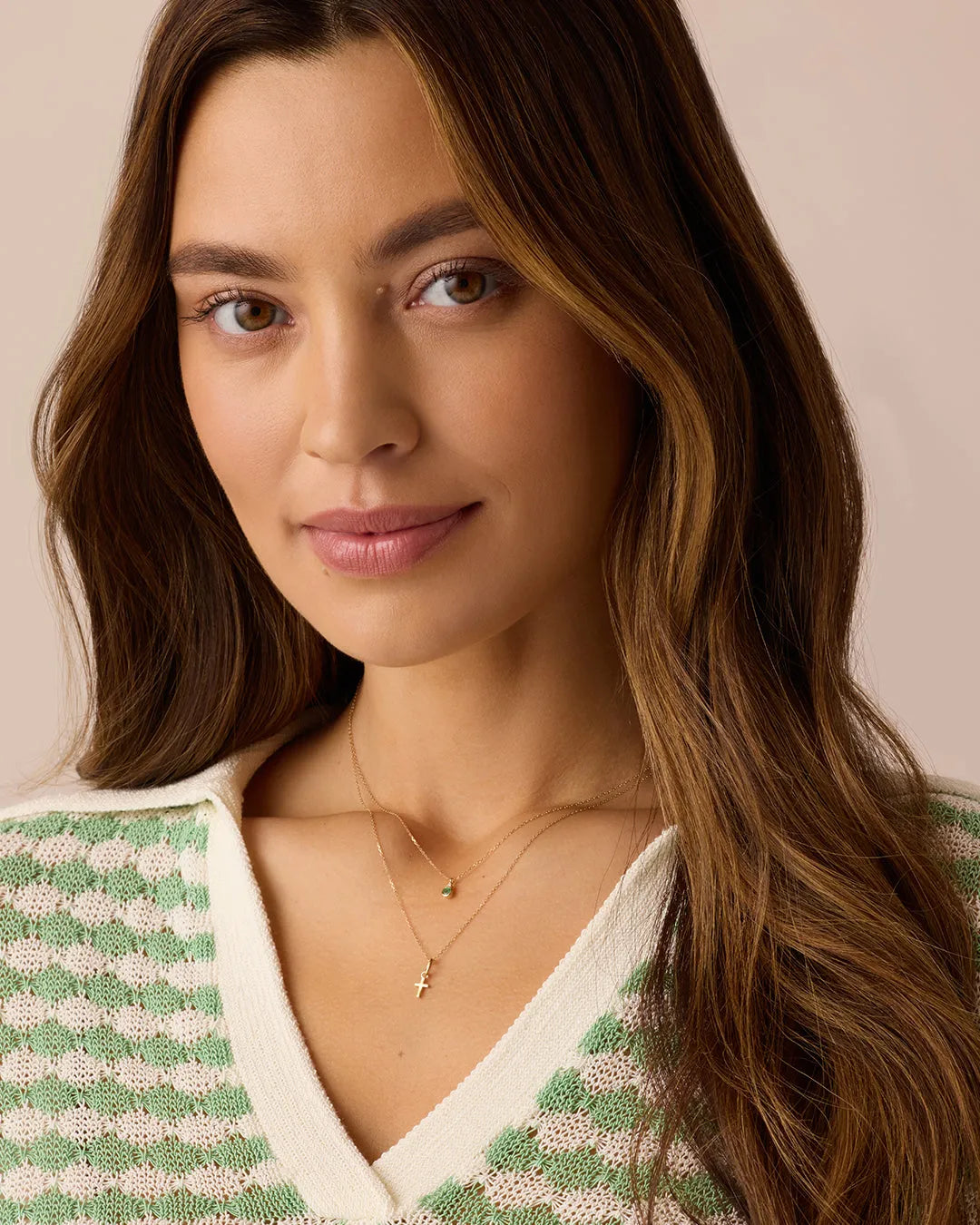 Cross Charm in 14K Gold