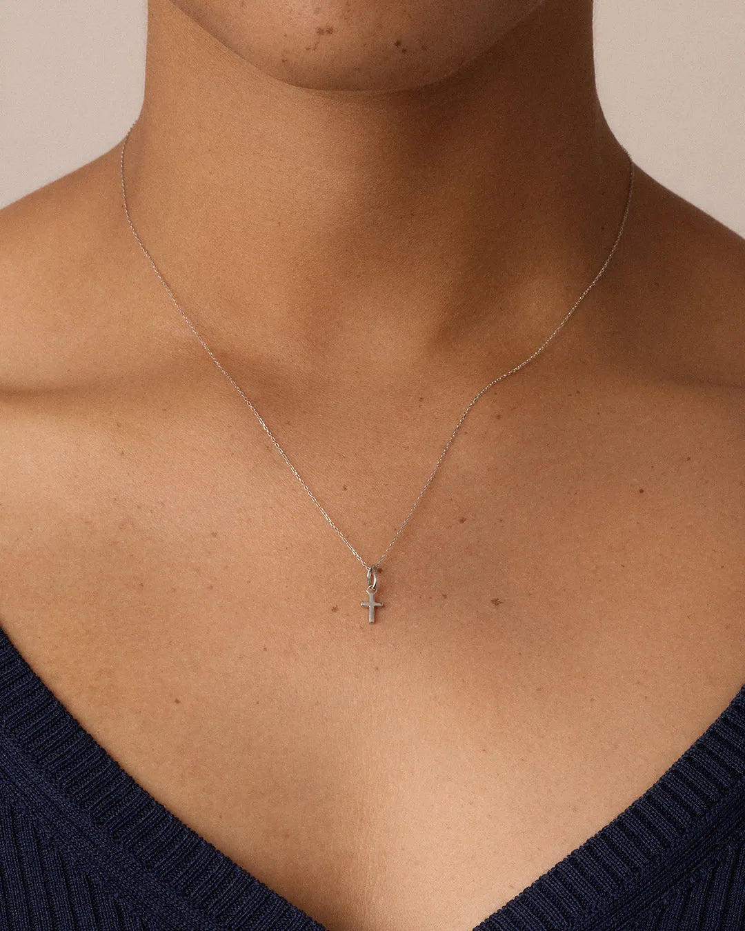 Cross Charm in 14K Gold