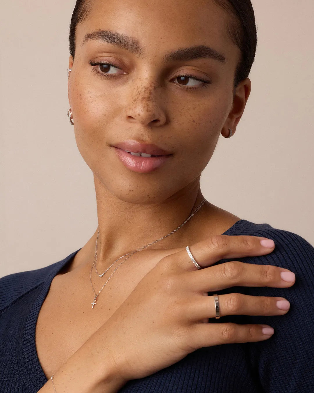Cross Charm in 14K Gold