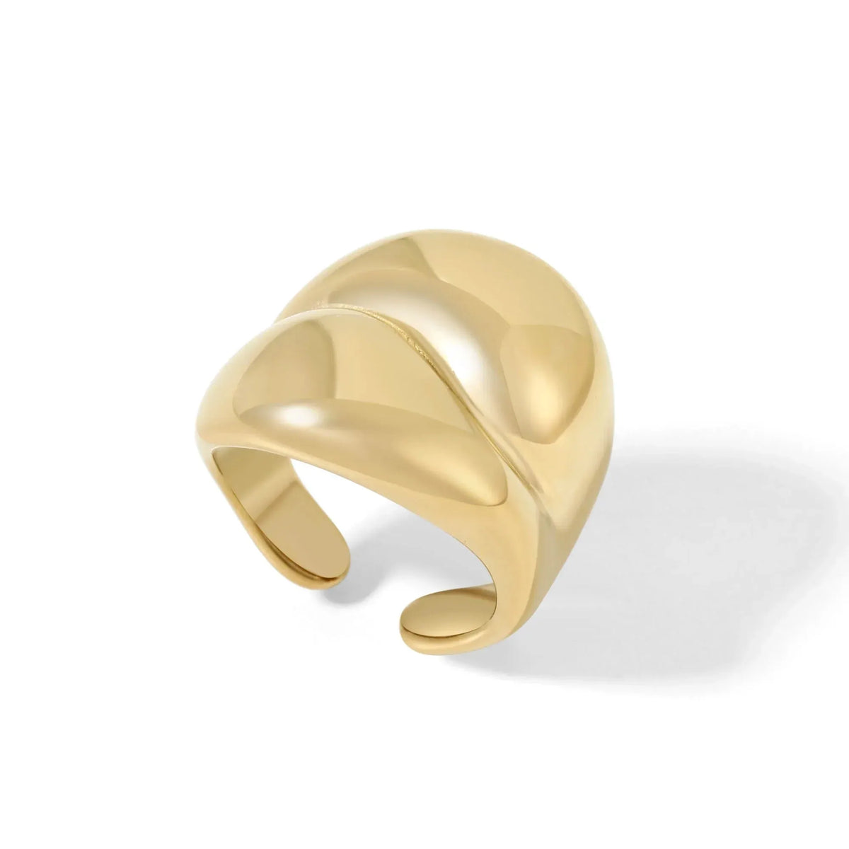 Crossover Dome Ring