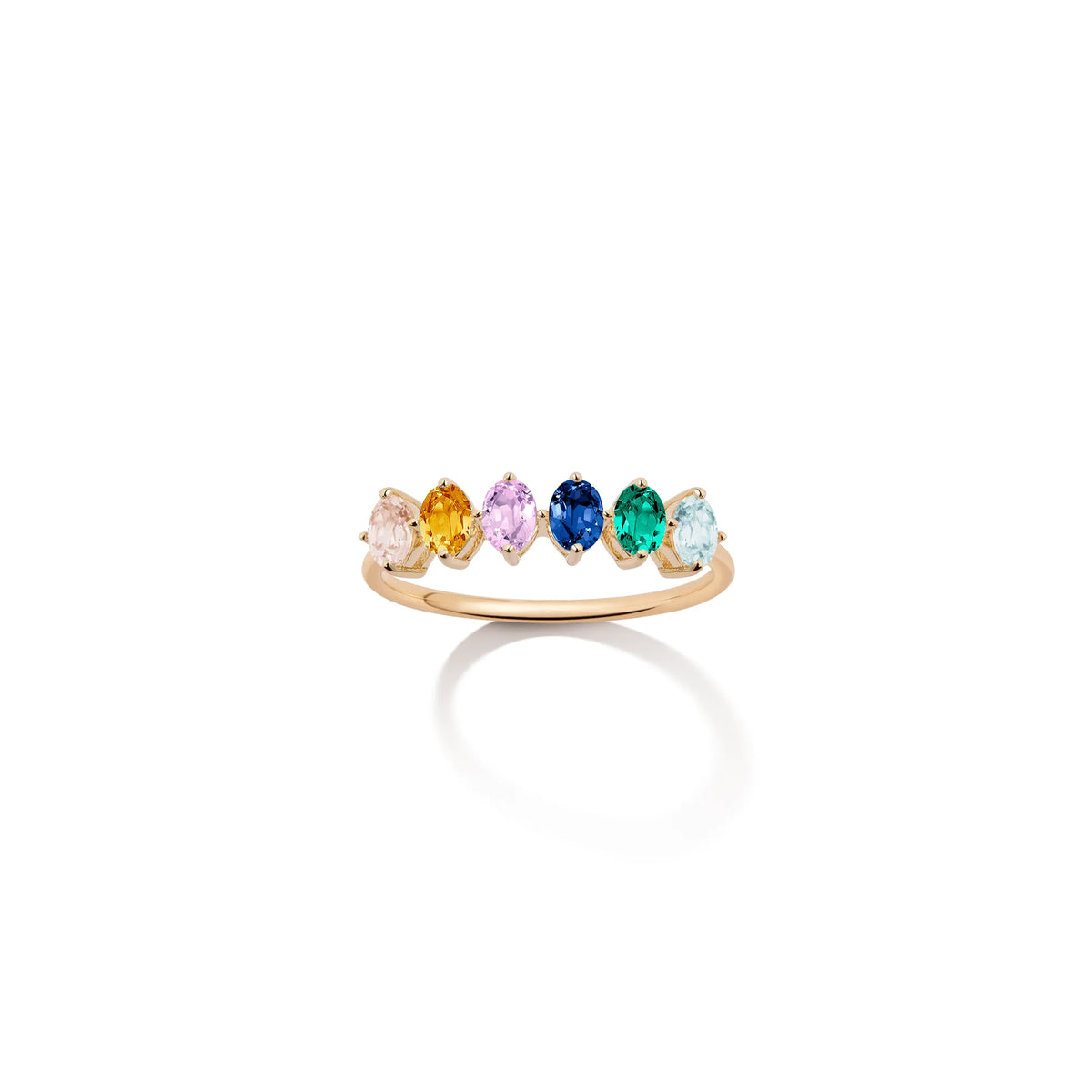 Custom Birthstone Ring