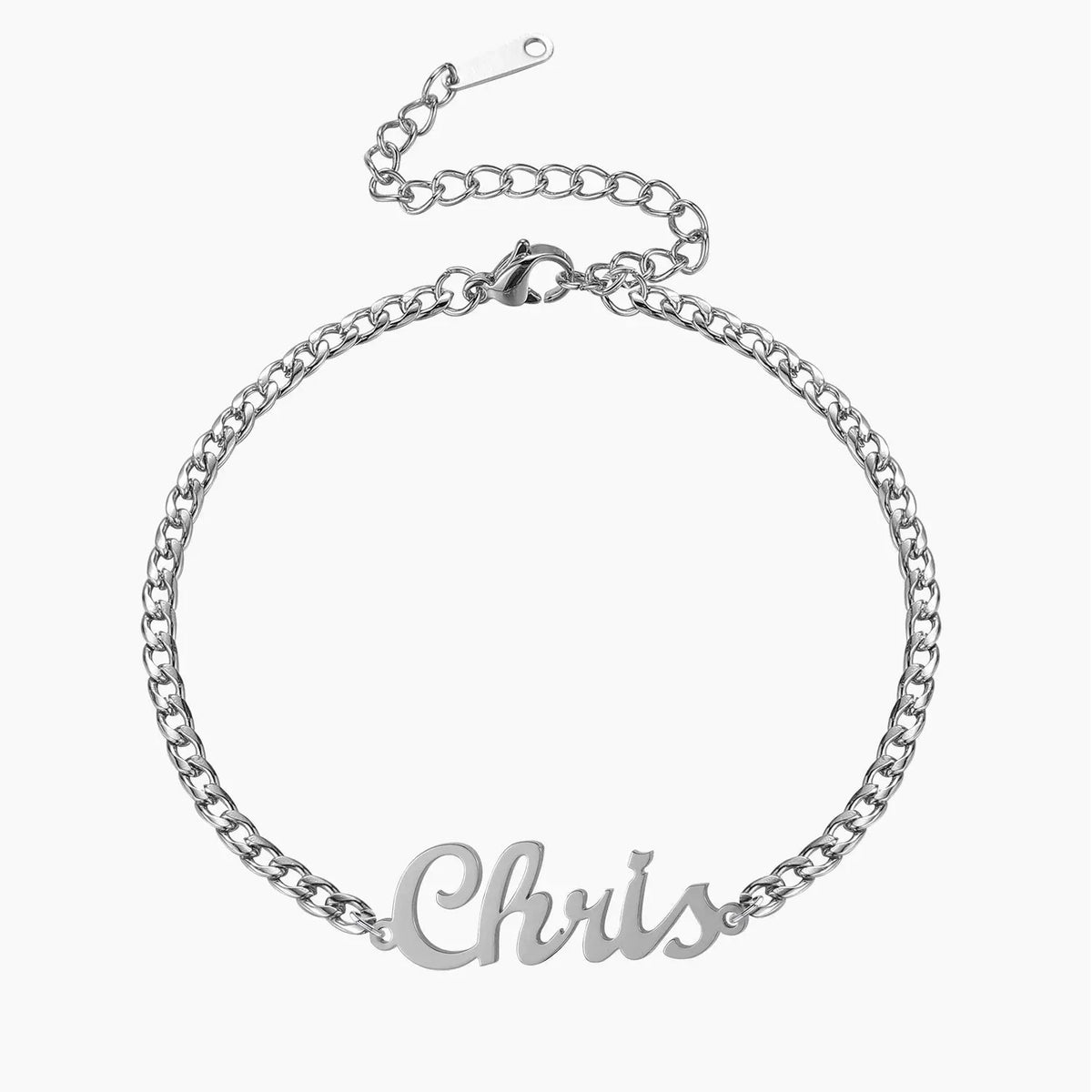 Custom Name Cuban Chain Bracelet