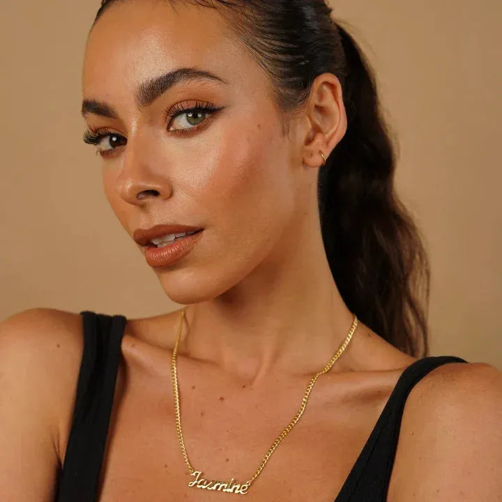 Custom Name Cuban Chain Necklace