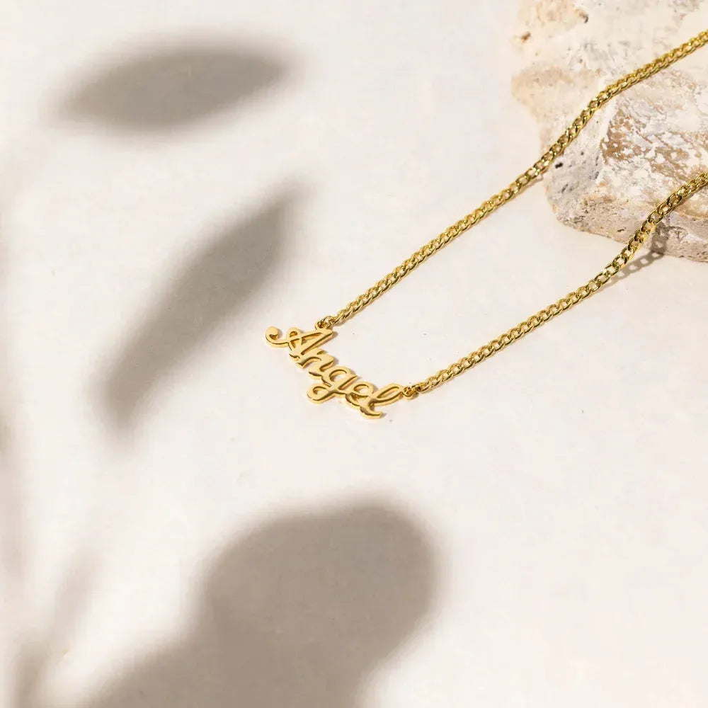 Custom Name Cuban Chain Necklace