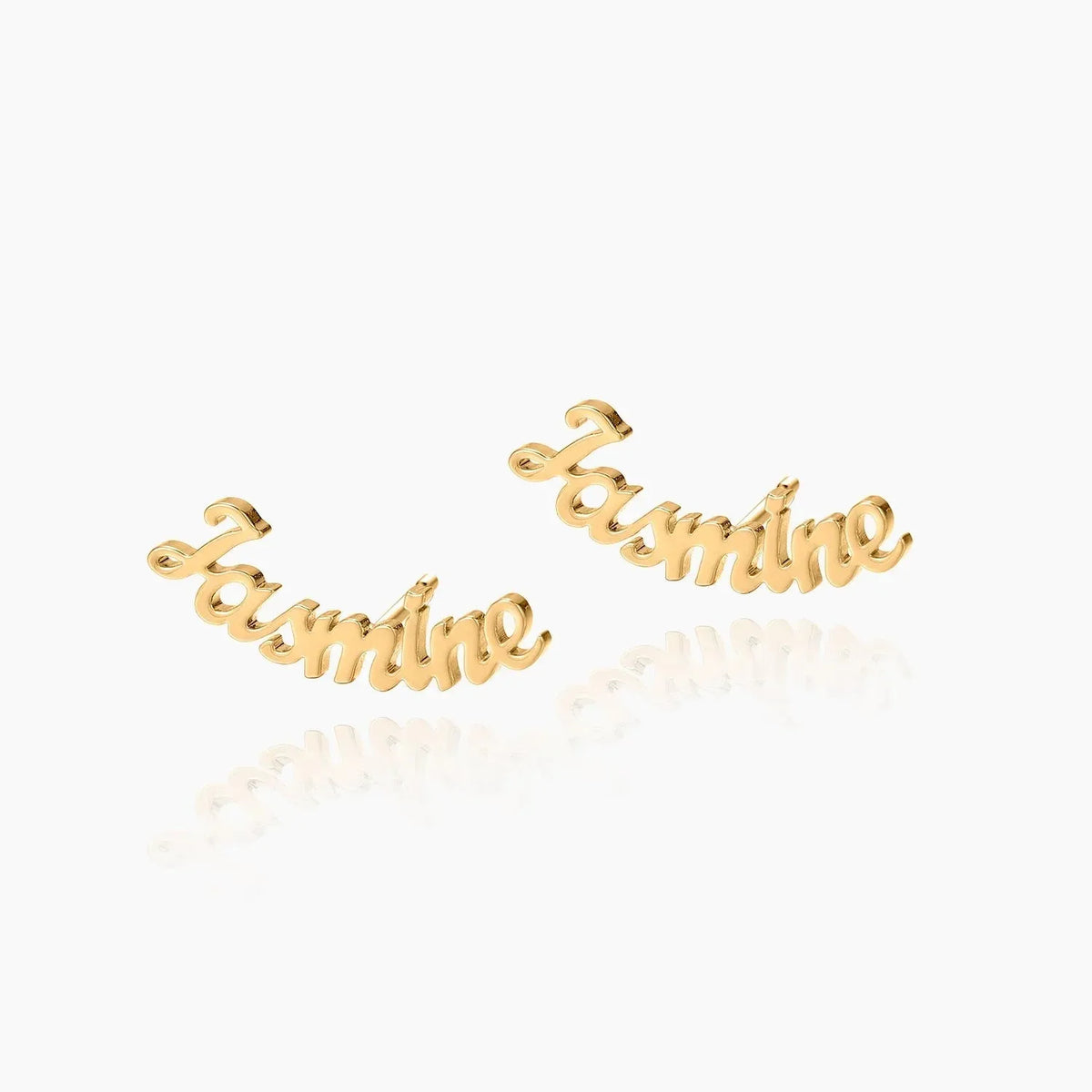 Custom Name Stud Earrings
