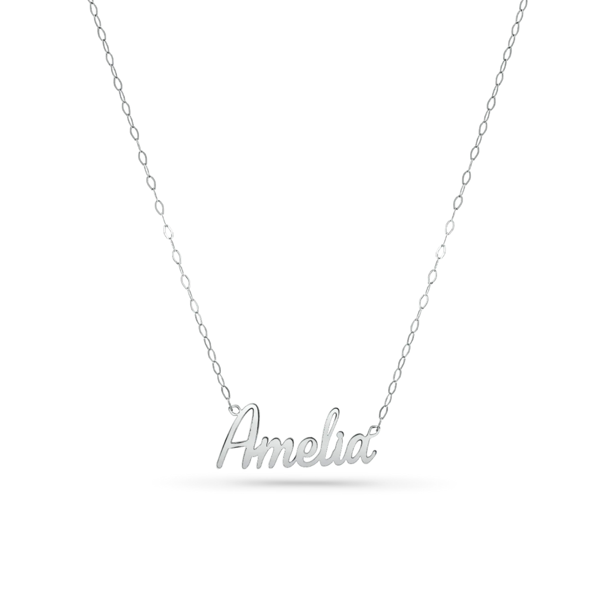 Dainty Personalized Name Necklace in 14K Gold