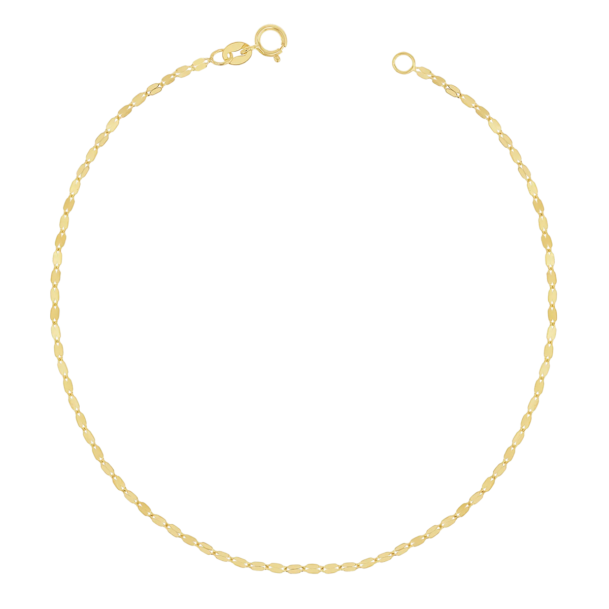 Demure Chain Bracelet in 14K Gold