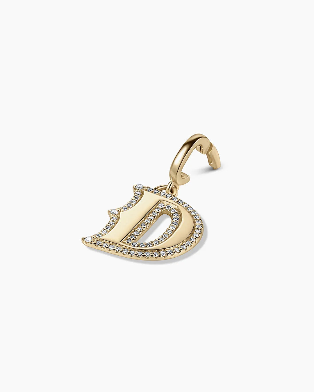 Diamond Era Alphabet Charm in 14K Gold
