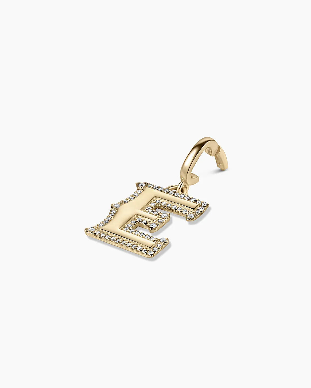 Diamond Era Alphabet Charm in 14K Gold