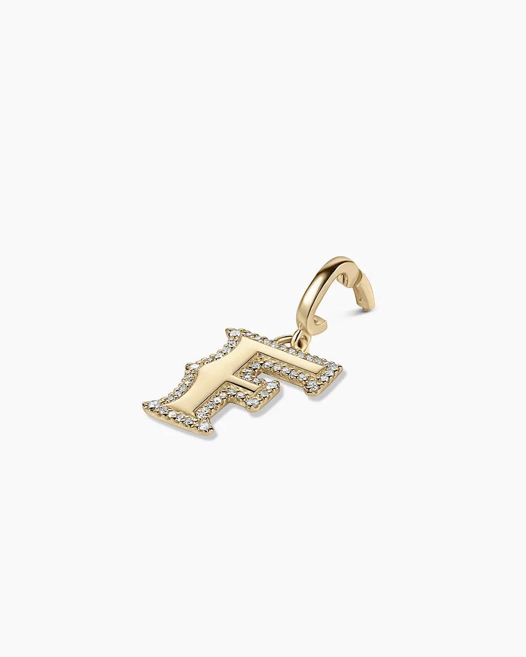 Diamond Era Alphabet Charm in 14K Gold