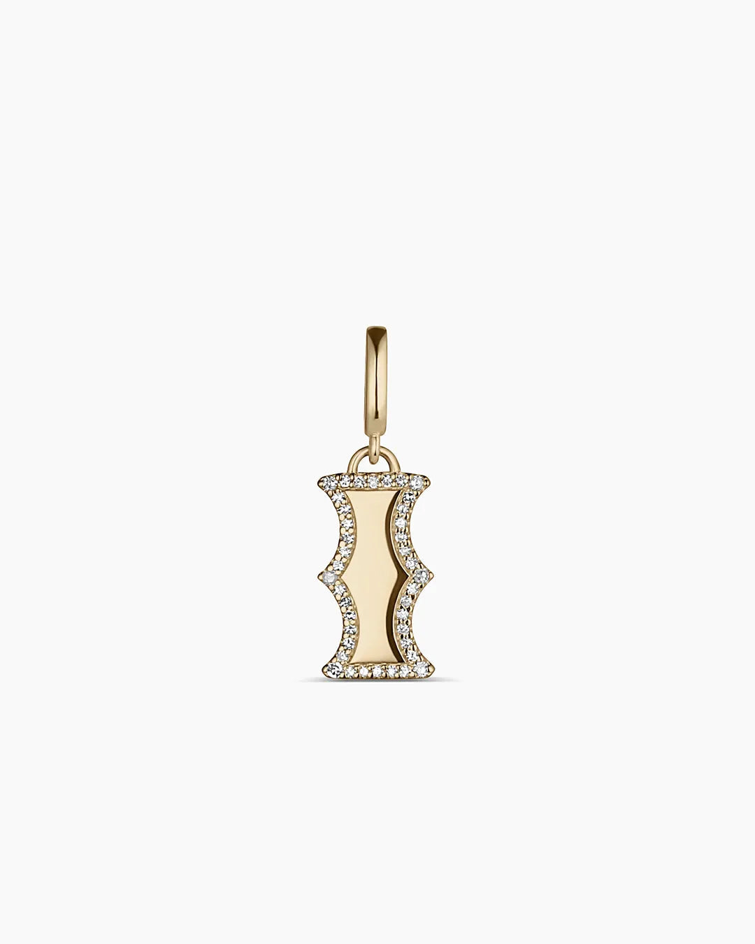 Diamond Era Alphabet Charm in 14K Gold