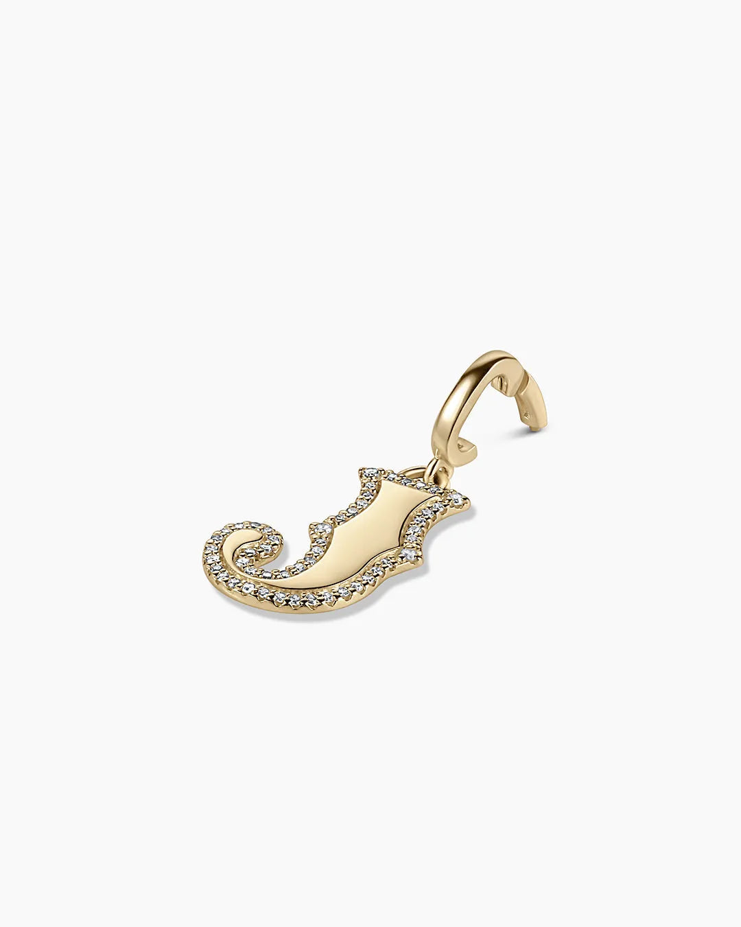 Diamond Era Alphabet Charm in 14K Gold