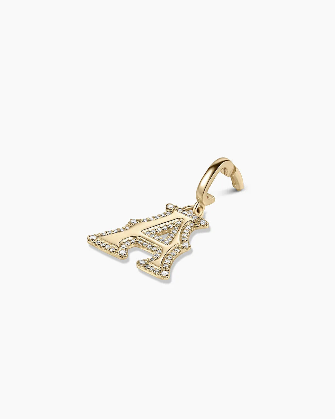 Diamond Era Alphabet Charm in 14K Gold