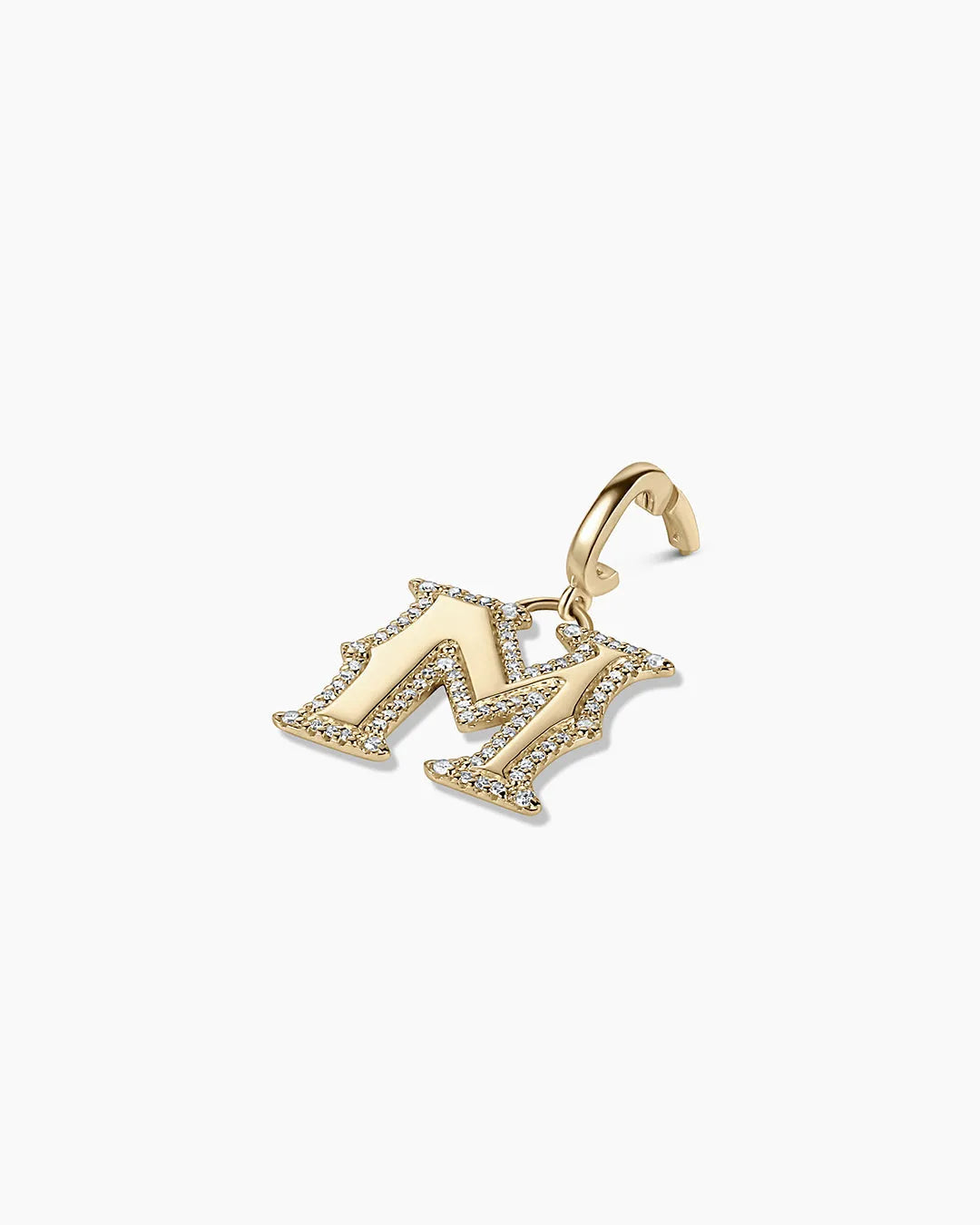 Diamond Era Alphabet Charm in 14K Gold