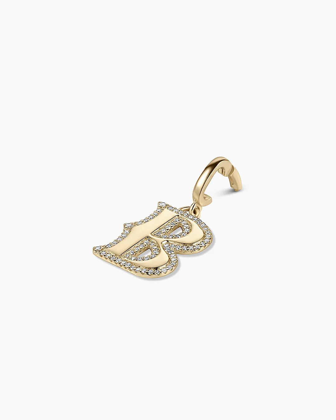 Diamond Era Alphabet Charm in 14K Gold