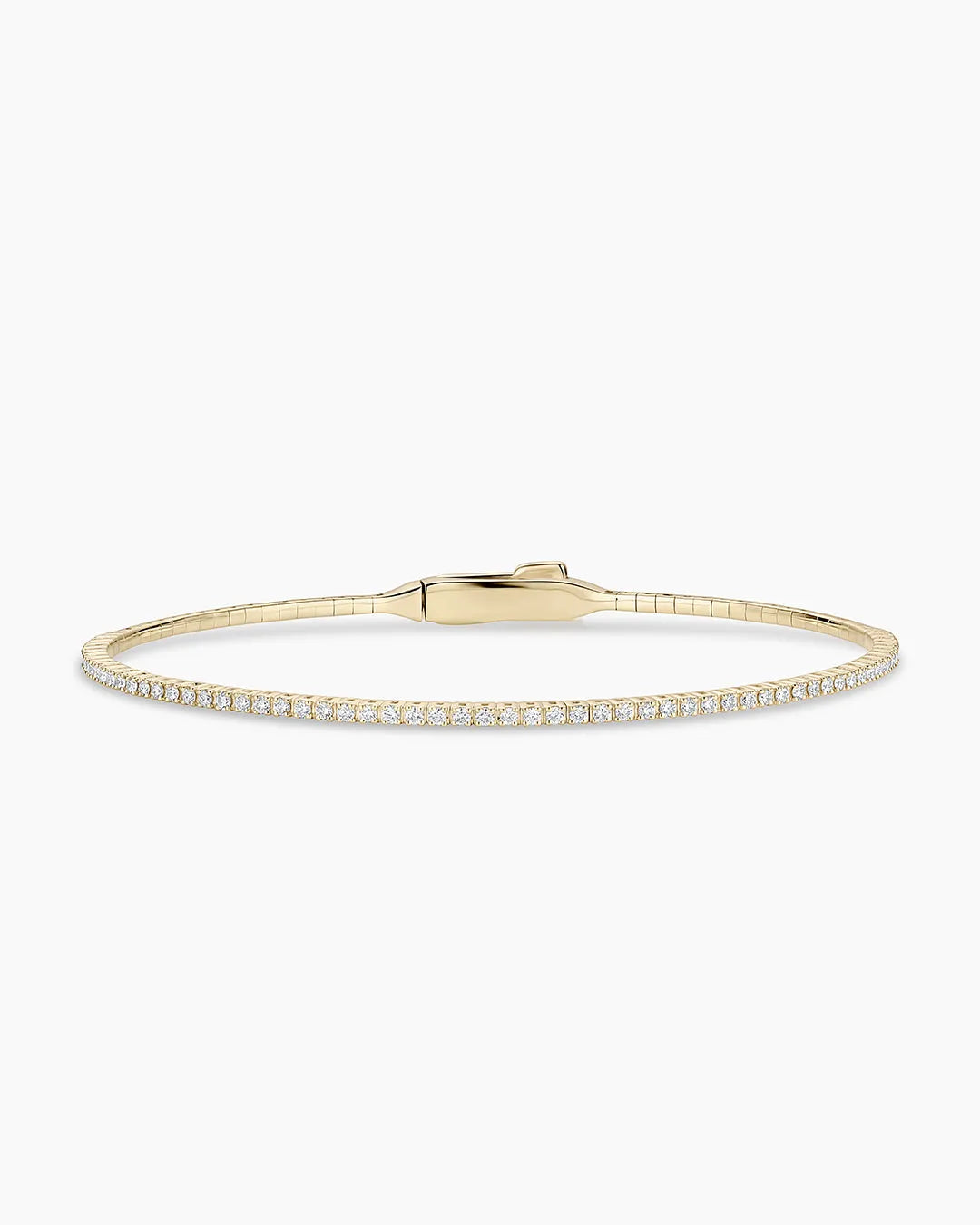 Diamond Melbourne Cuff in 14K Solid Gold