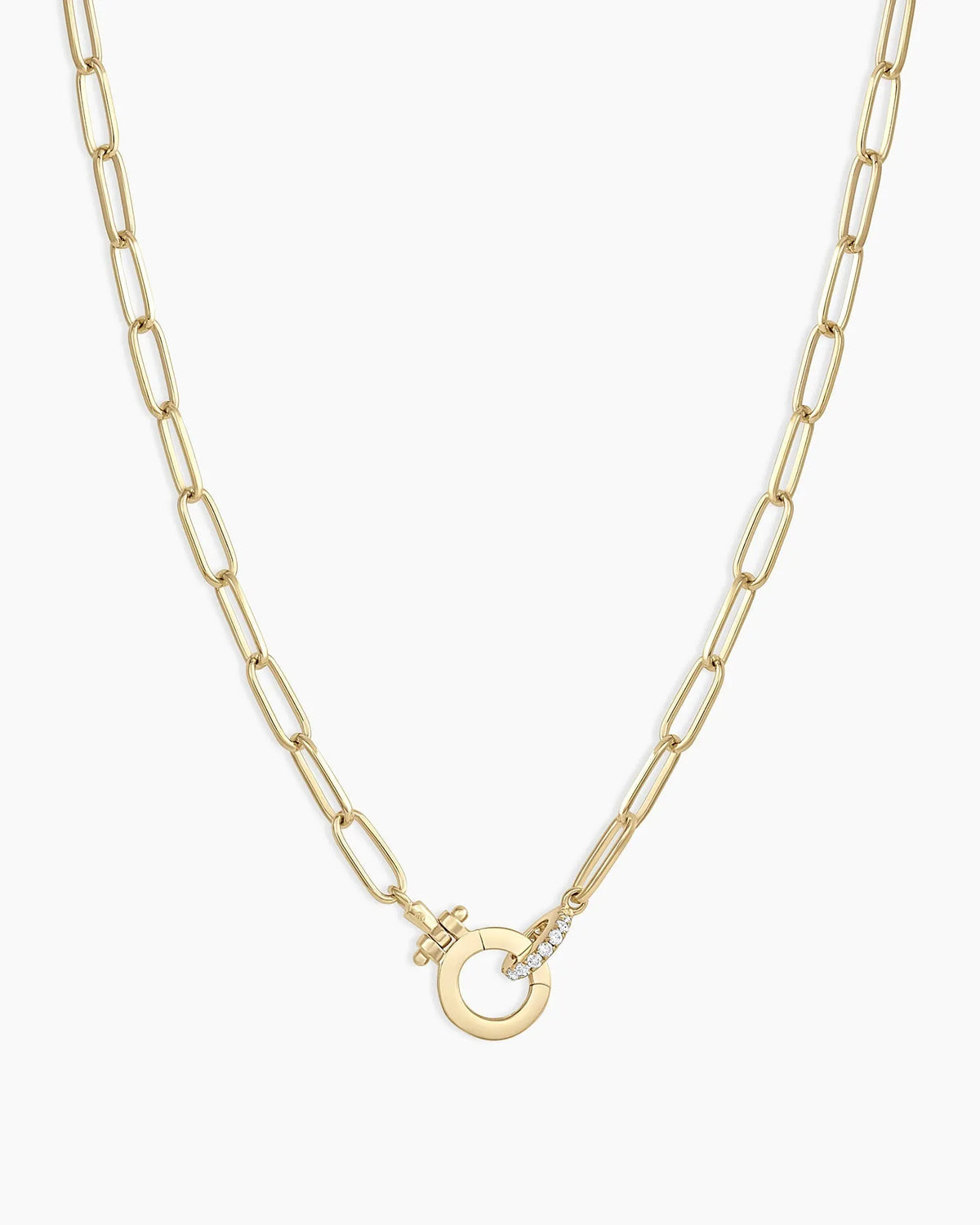 Diamond Parker Necklace in 14K Gold