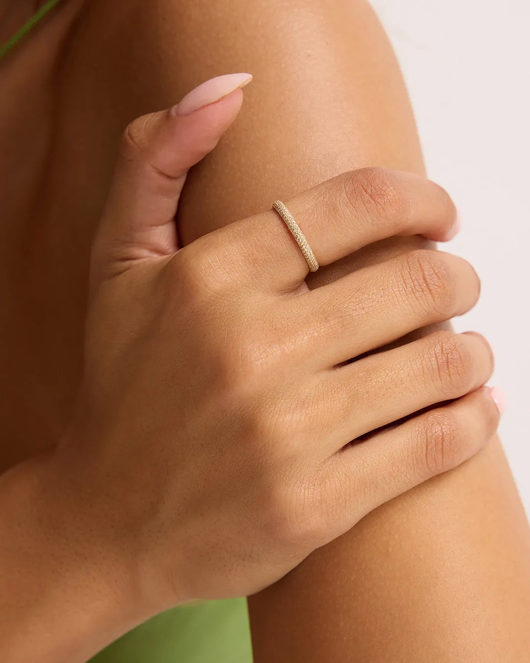 Diamond Paseo Eternity Ring in 14K Solid Gold