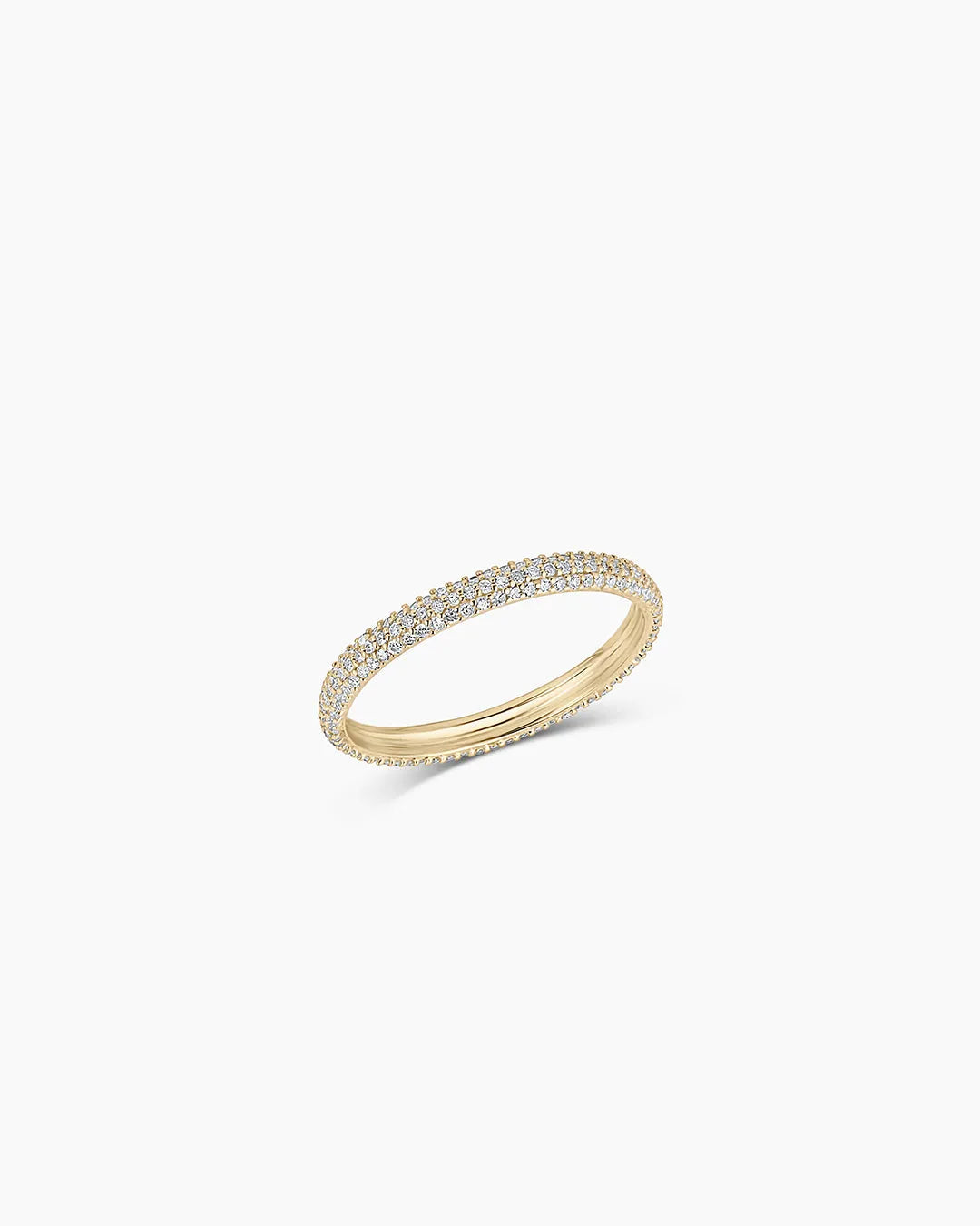Diamond Paseo Eternity Ring in 14K Solid Gold