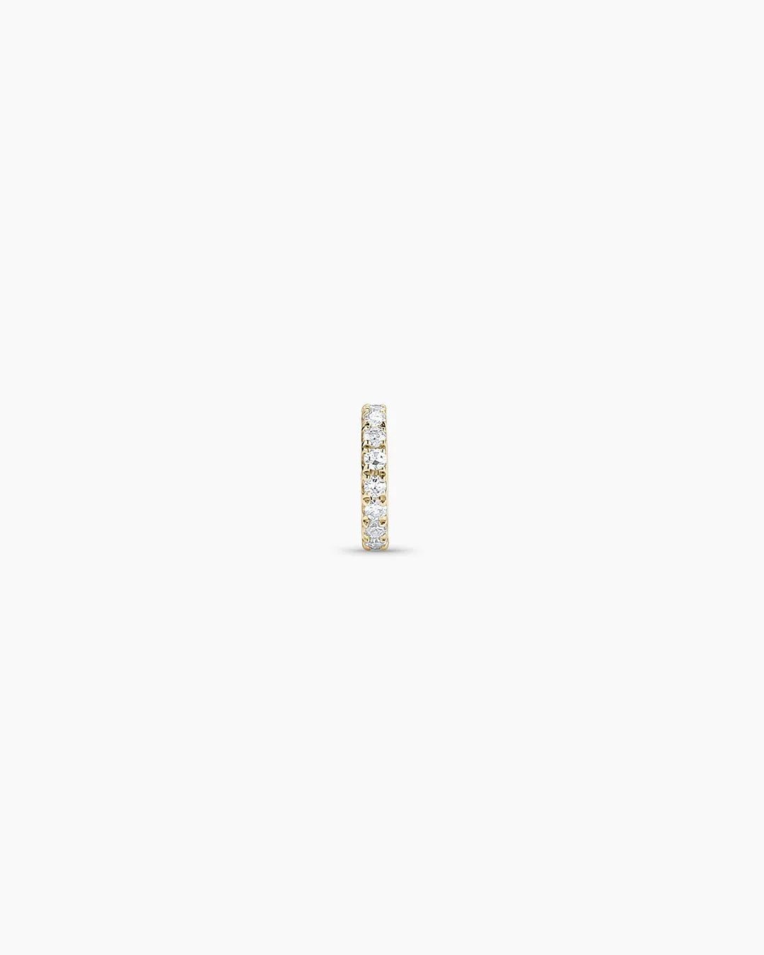 Diamond Pavé Halo Charm in 14K Gold