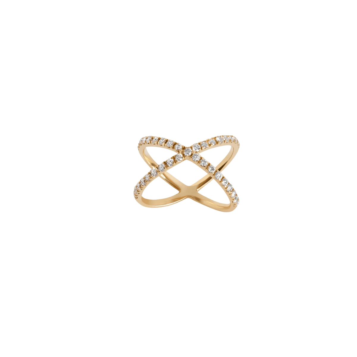 Diamond X Ring