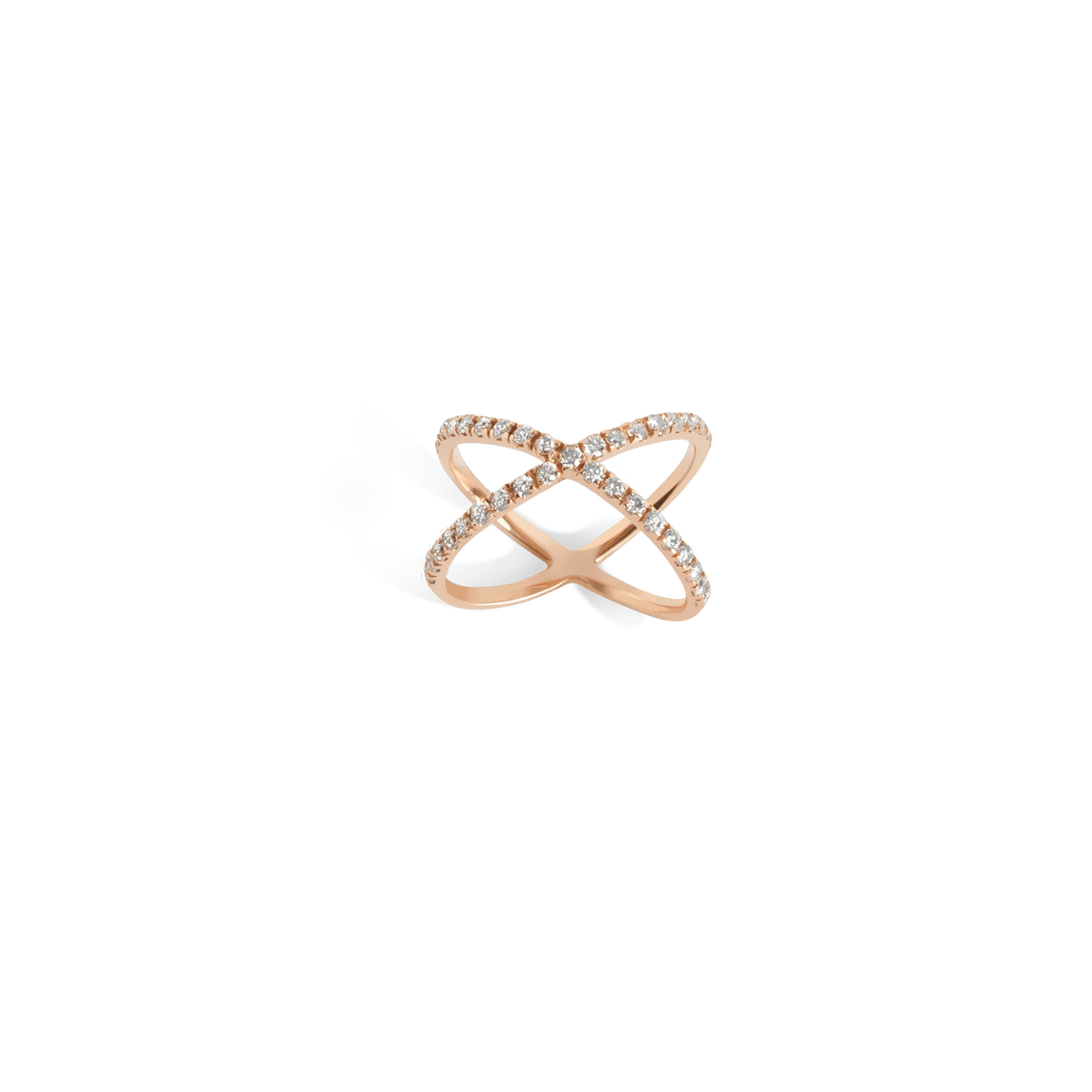 Diamond X Ring
