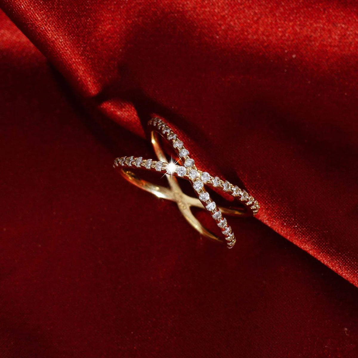 Diamond X Ring