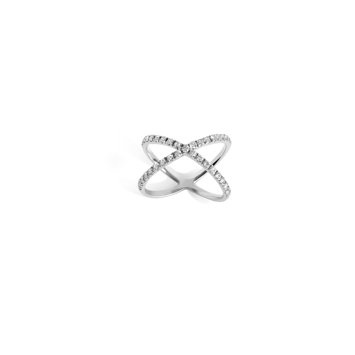 Diamond X Ring