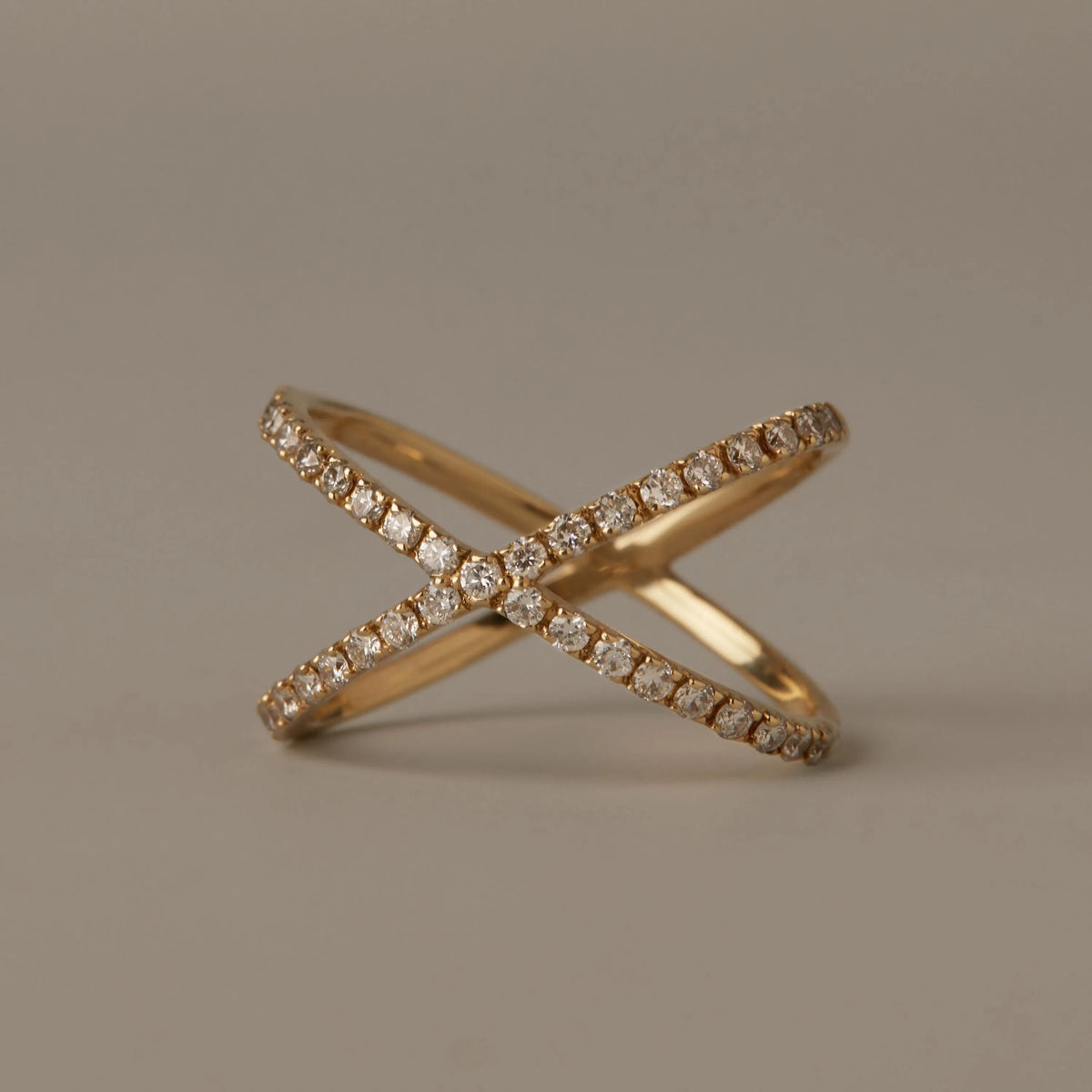Diamond X Ring