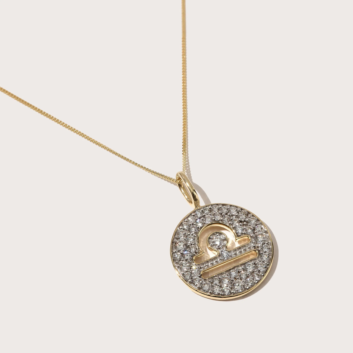 Diamond Zodiac Pendant