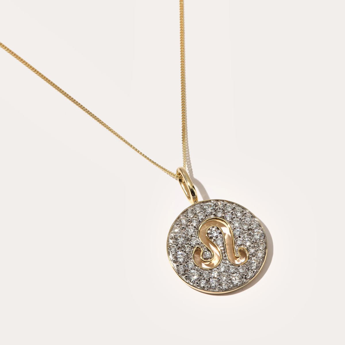 Diamond Zodiac Pendant