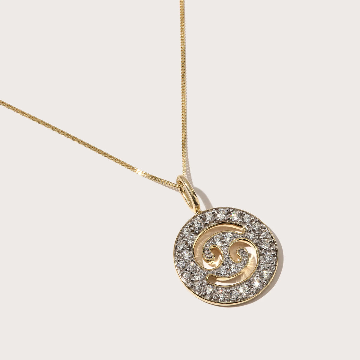 Diamond Zodiac Pendant