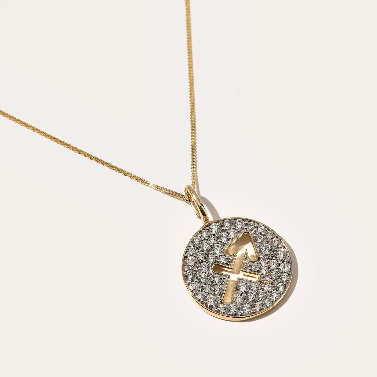 Diamond Zodiac Pendant