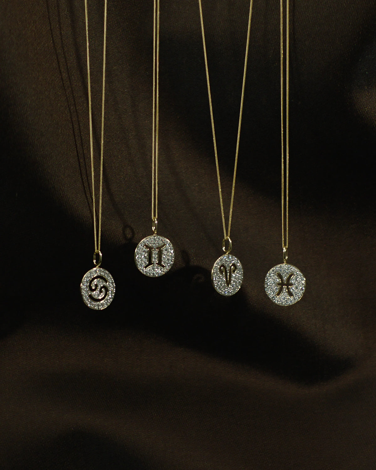Diamond Zodiac Pendant