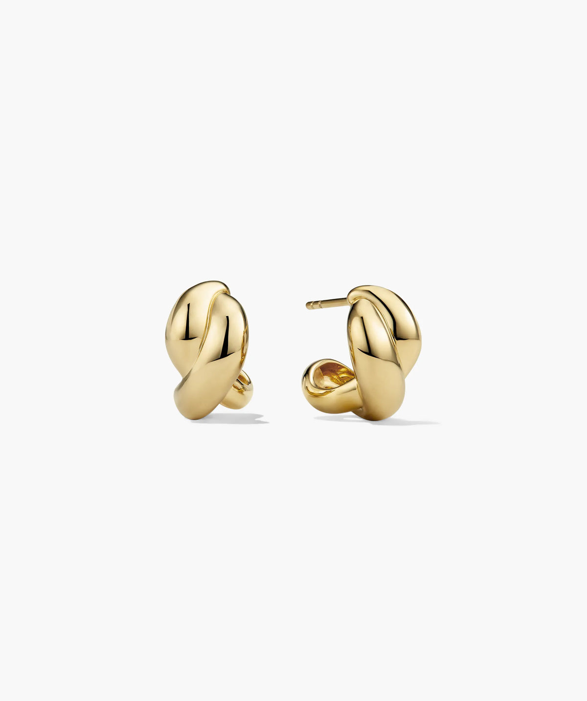 Dôme Brioche Hoop Earrings