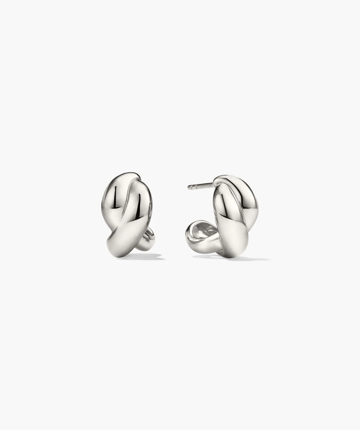 Dôme Brioche Hoop Earrings