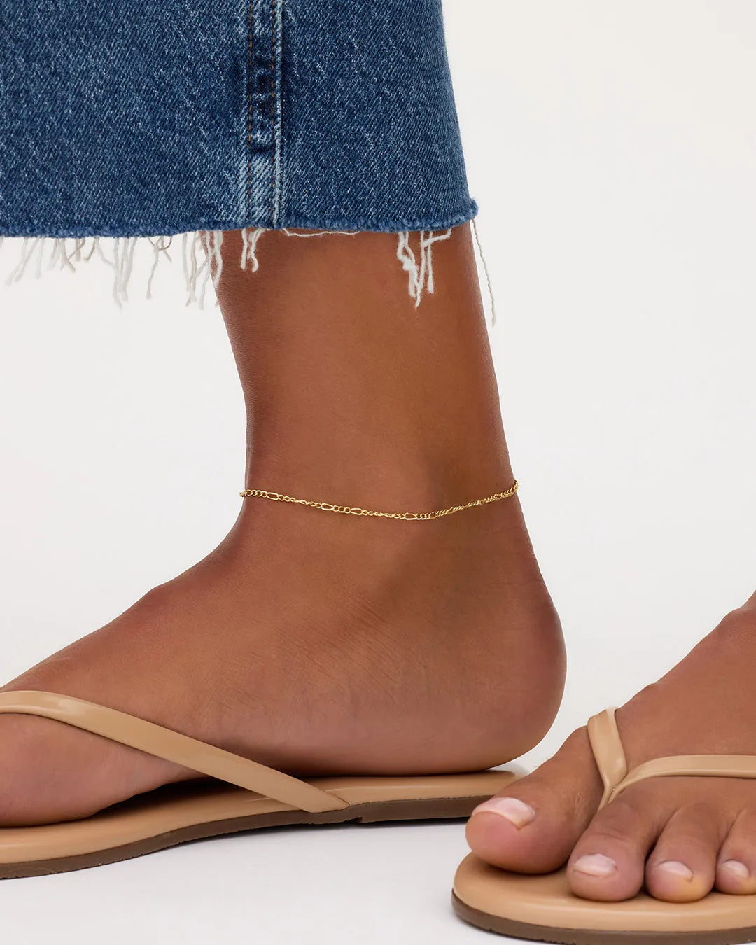 Enzo Anklet in 18K Gold Plated