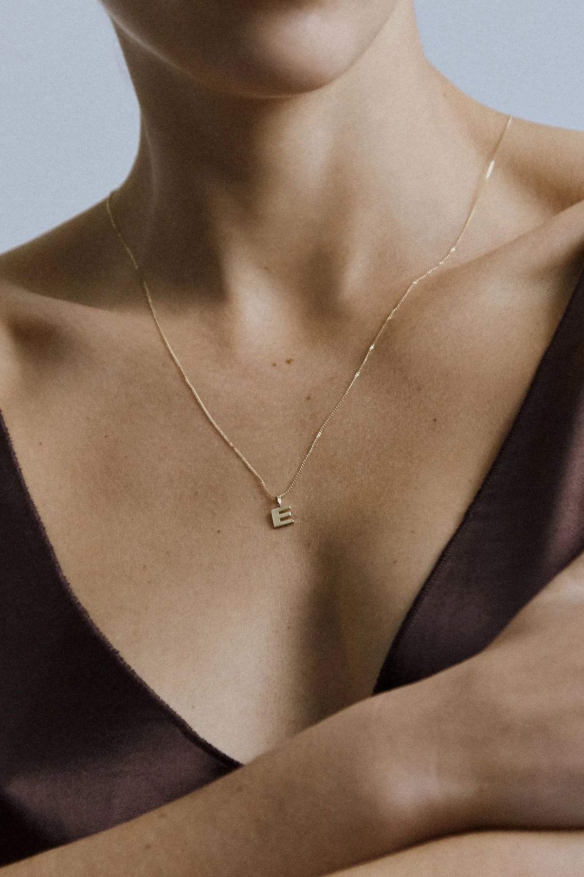 Gold Initial Pendant