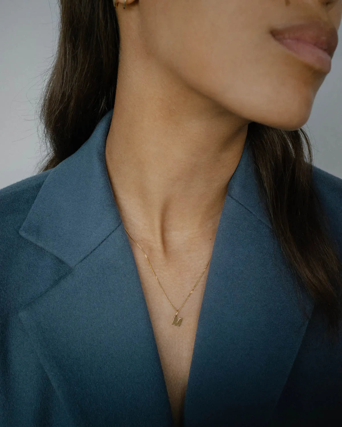 Gold Initial Pendant