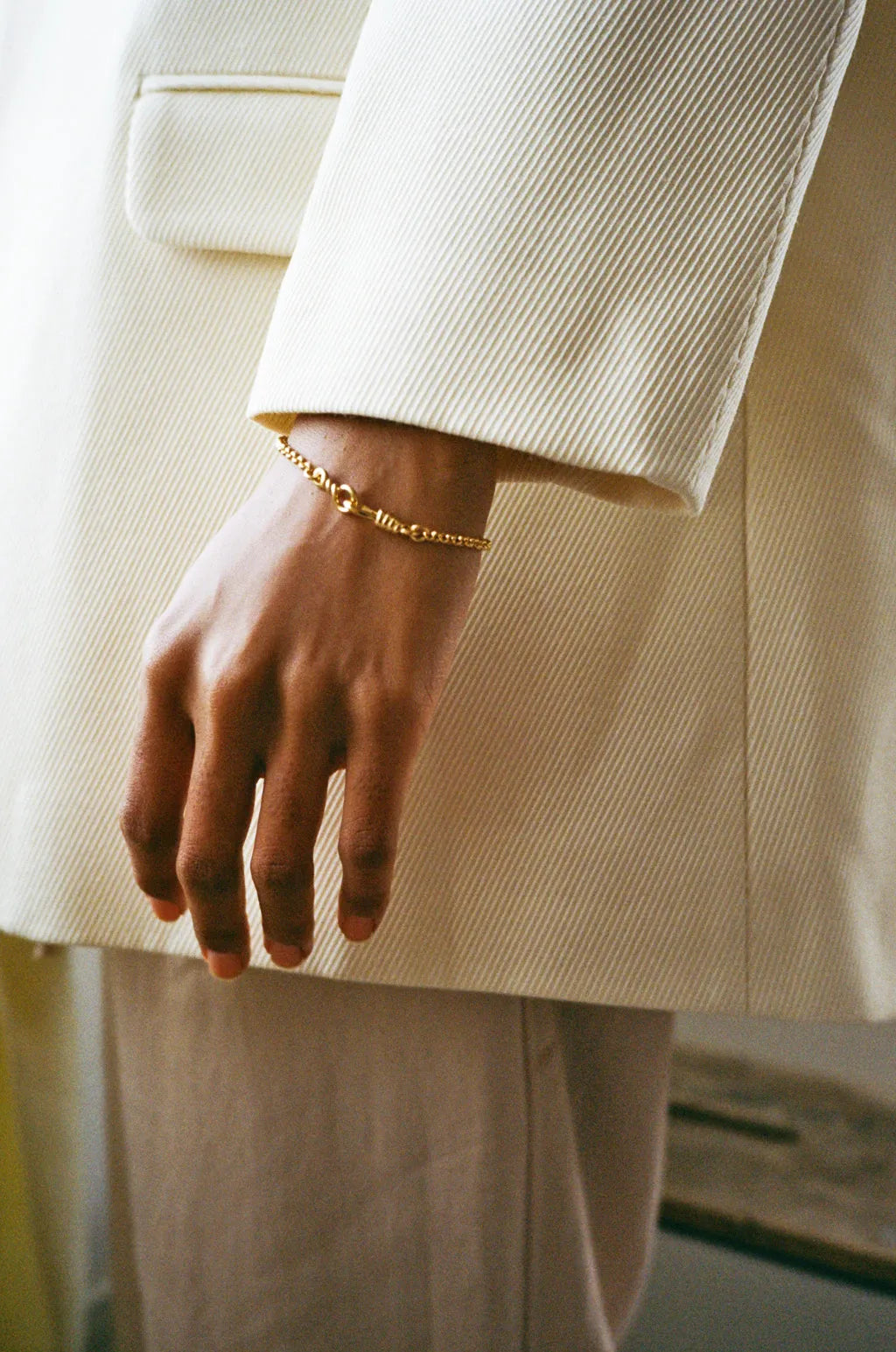 Gold Locked Bracelet