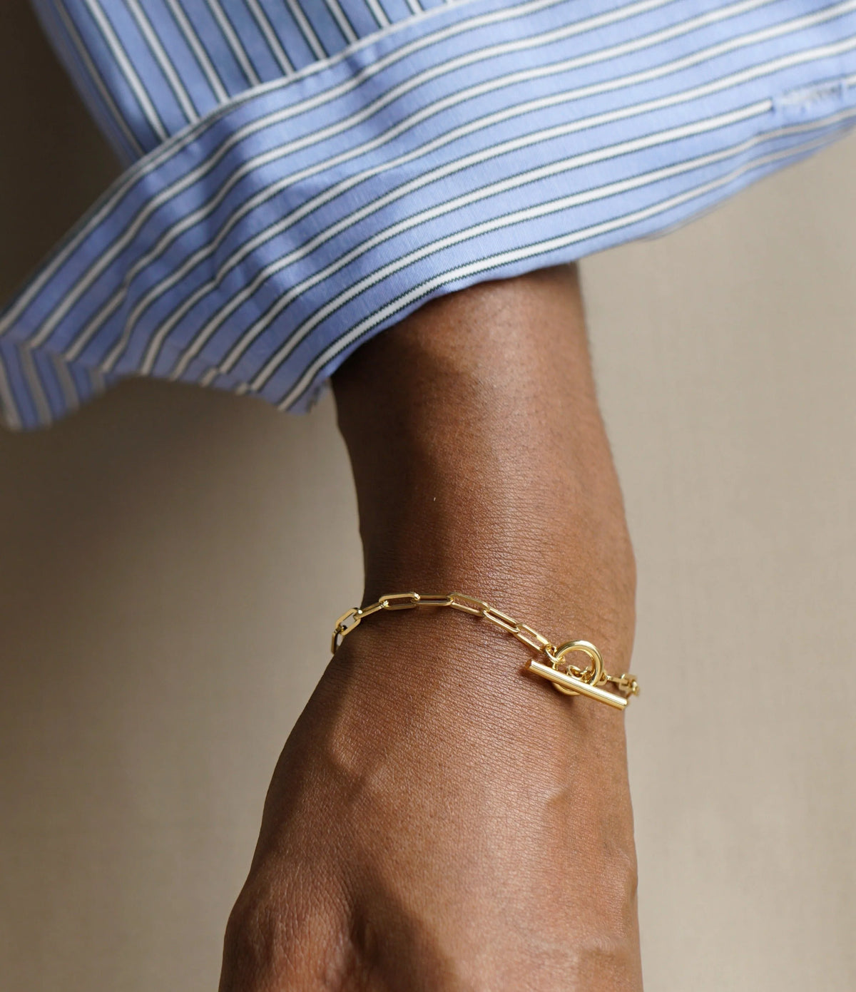 Gold Love Link Bracelet