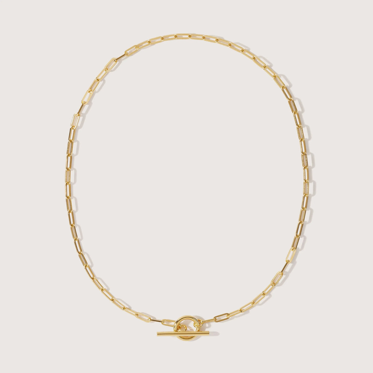 Gold Love Link Necklace