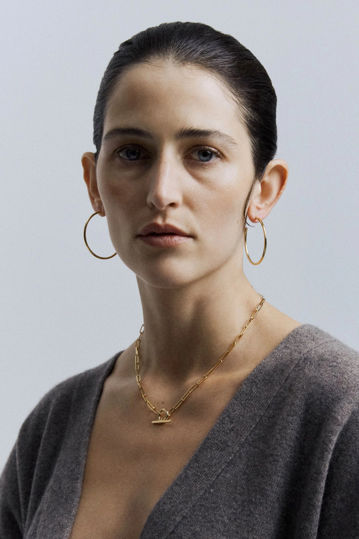 Gold Love Link Necklace