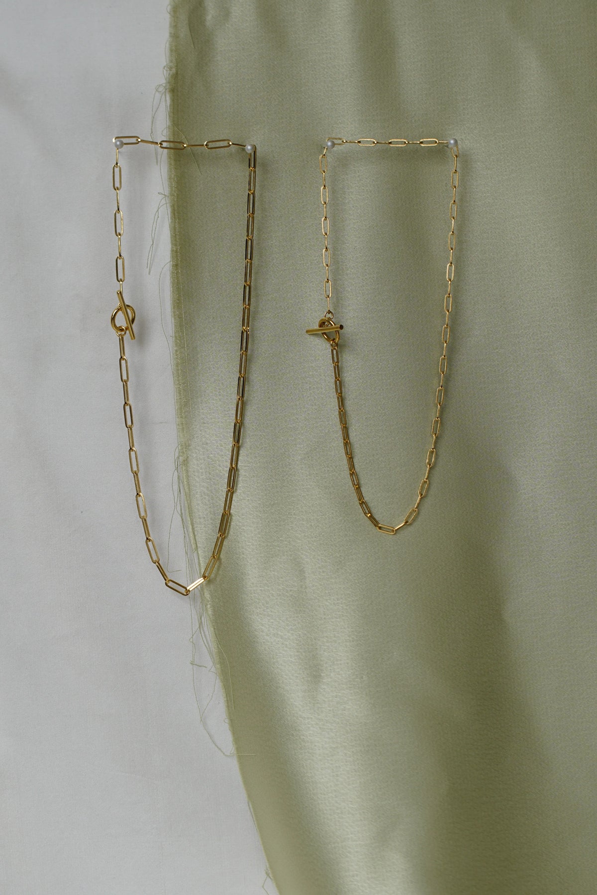 Gold Love Link Necklace