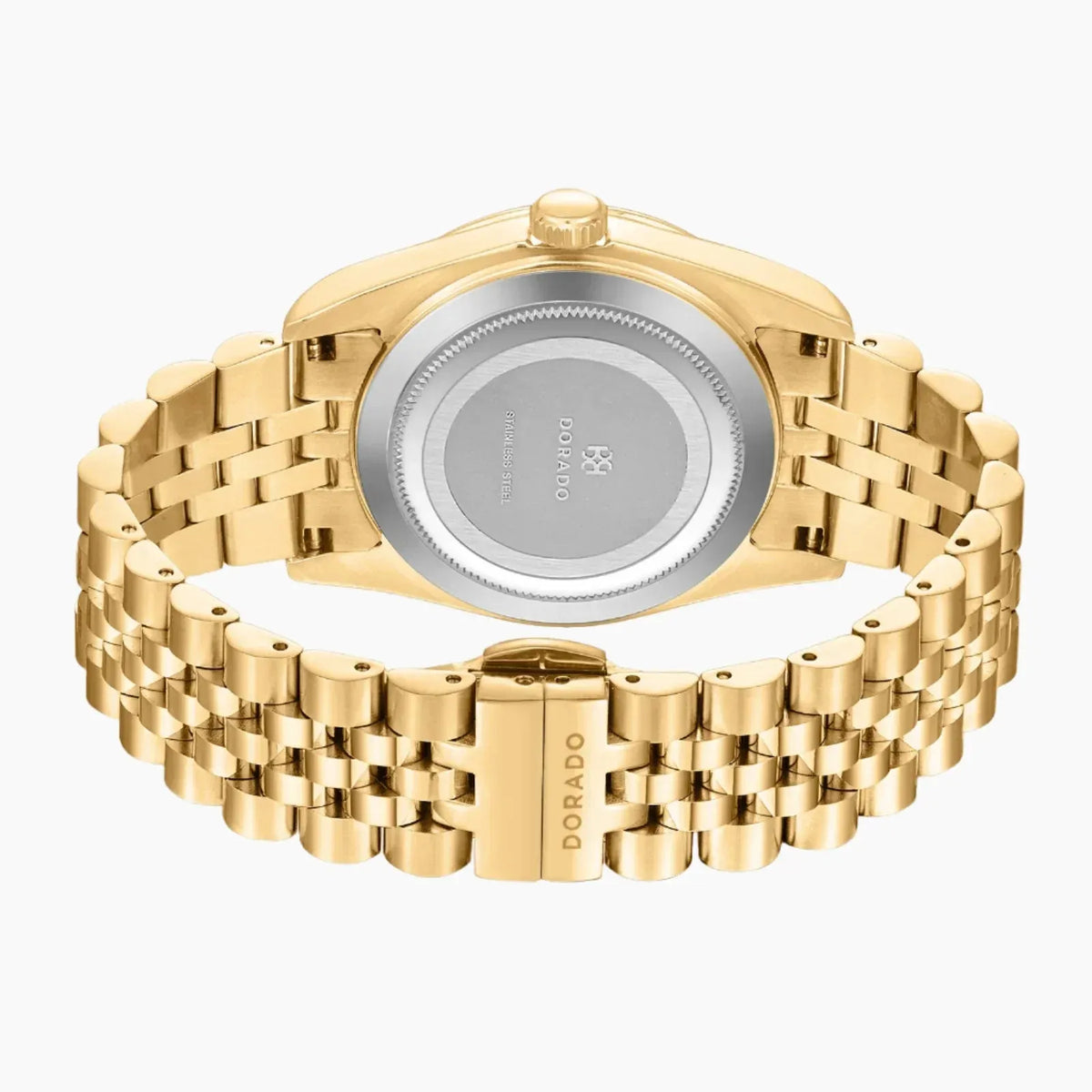 Gold Timeless Watch Chocolate