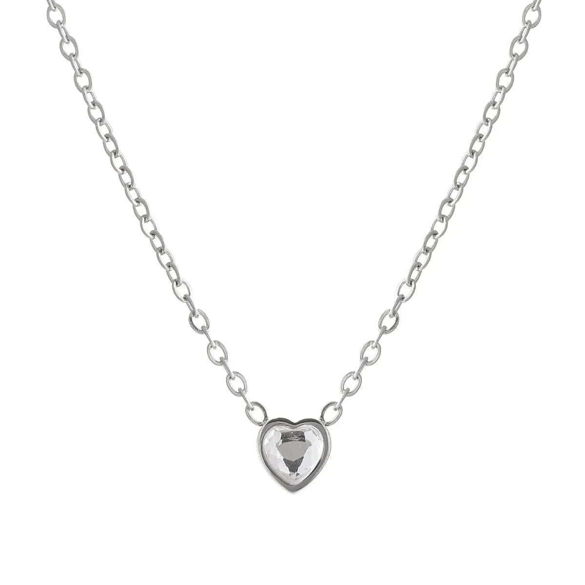 Heart Birthstone Necklace