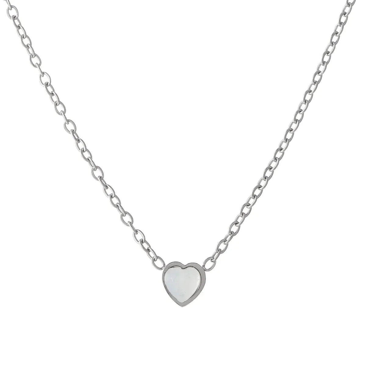 Heart Birthstone Necklace
