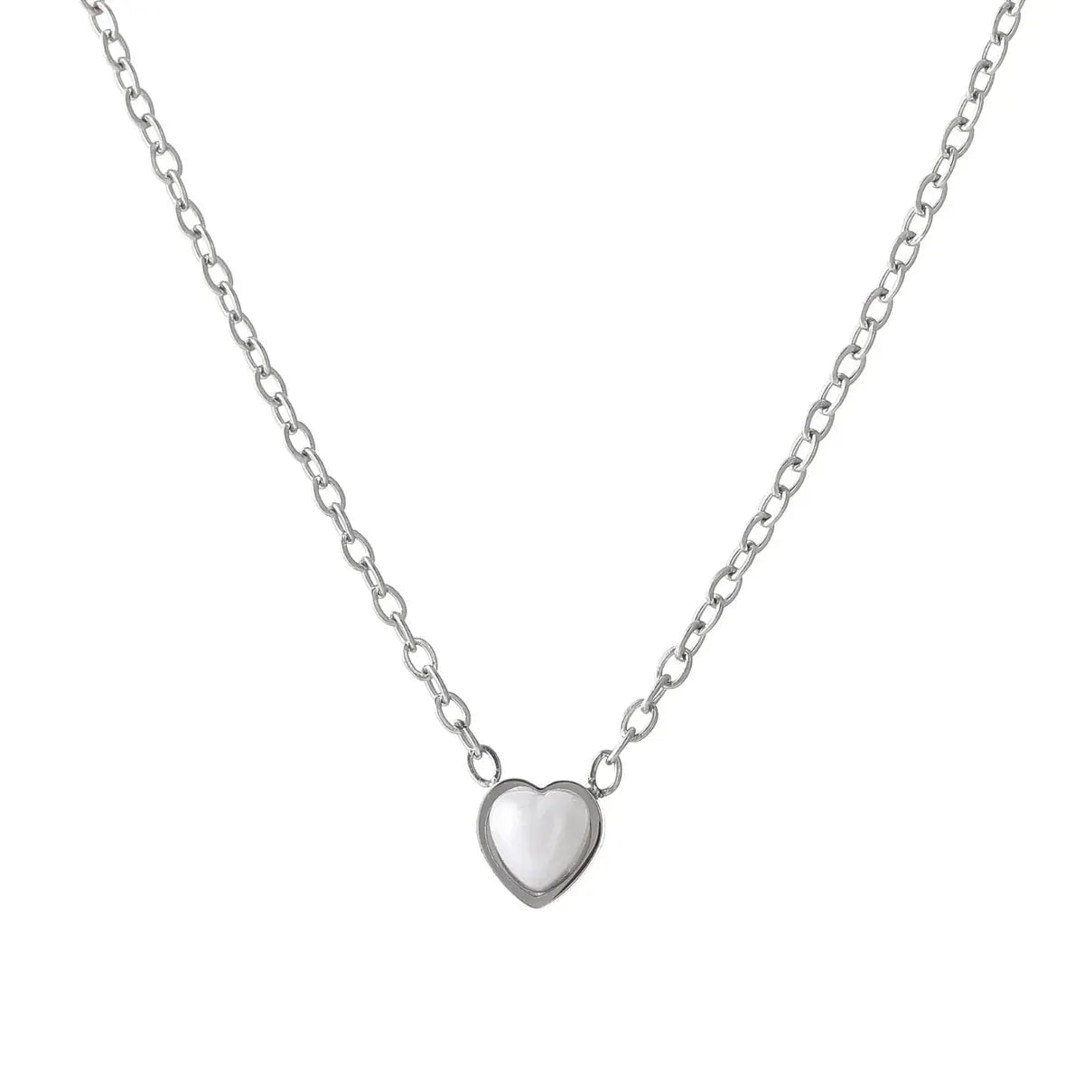 Heart Birthstone Necklace