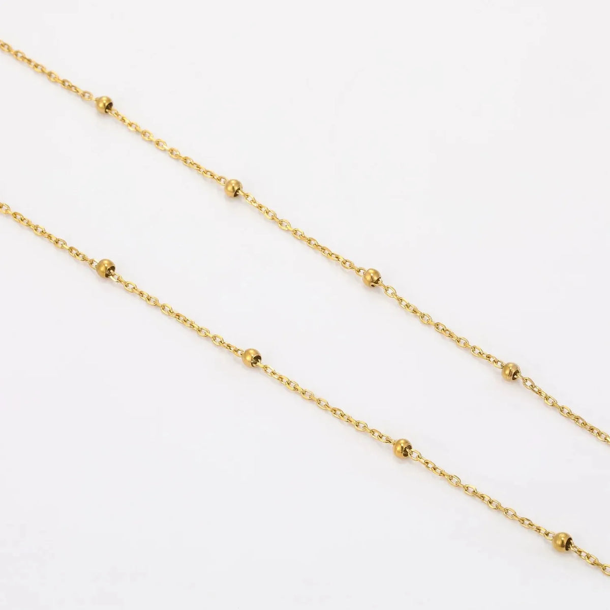 Heart Pendant Satellite Chain Necklace